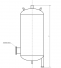 Zásobník teplé vody, typ R-PN (stojatý) - obrázek 1