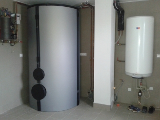 Zásobník topné vody (akumulační nádrž), typ R-PN (stojatý) - obrázek 5