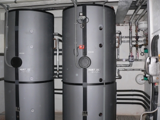 Zásobník topné vody s průtočným ohřevem vody, typ R-PNP (stojatý) - obrázek 3